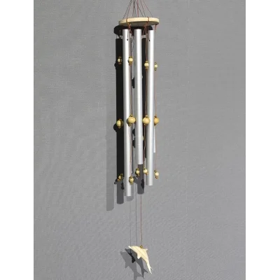 BUĞZ Boncuklu Metal Rüzgar Çanı 3dıarta-28