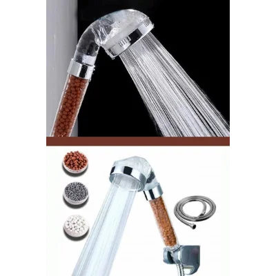 BUĞZ Boncuklu Su Tasarruflu Kireç Önleyici Duş Başlığı - Lisinya