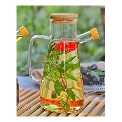 BUĞZ Borosilikat Cam 900 Ml. Yağdanlık