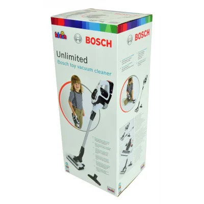  Bosch Oyuncak Sesli Işıklı Beyaz Elektrik Süpürgesi - S00006812