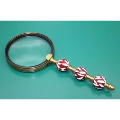  Boynuz Pirinç Büyüteç