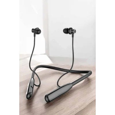 BUĞZ Boyun Bantlı Bluetooth Kulaklık Yüksek Ses Kaliteli 100 Saat Kulaklık - BUĞZ