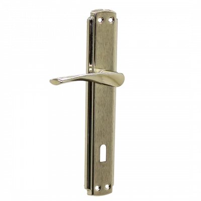 BUĞZ Bravo Oda Gri Nikel Kapı Kolu Takım Bx40