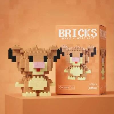BUĞZ Bricks Aslan Kral Simba Mini Lego Figürü