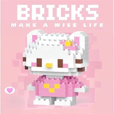 BUĞZ Bricks Hello Kitty Mini Lego Figürü