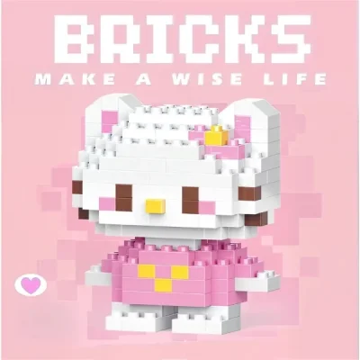 BUĞZ Bricks Hello Kitty Mini Lego Figürü