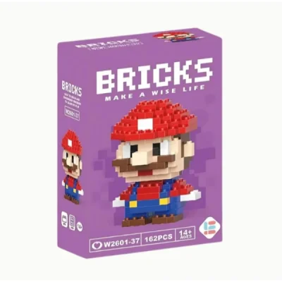 BUĞZ Bricks Super Mario Mini Lego Figürü