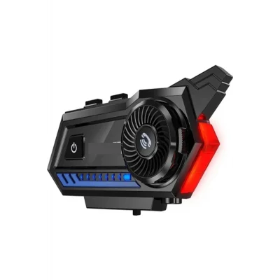 BUĞZ Bt57 Motosiklet Kask Kulaklık Intercom Işıklı Motorsiklet Interkom