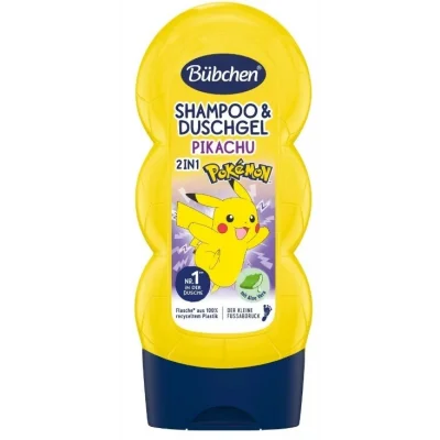 BUĞZ Bübchen Çocuk Şampuan&Duş Jeli 2 in 1 Pokemon Pikachu 230 ml