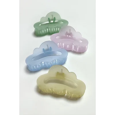 BUĞZ Bulut Renkli Mandal Toka 11 cm