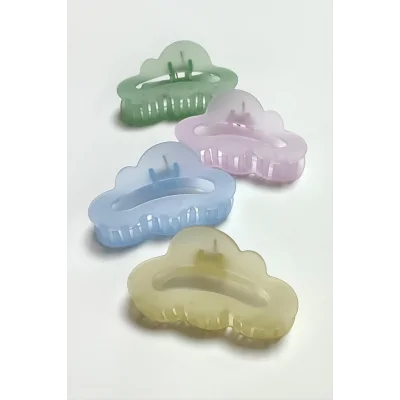 BUĞZ Bulut Renkli Mandal Toka 11 cm