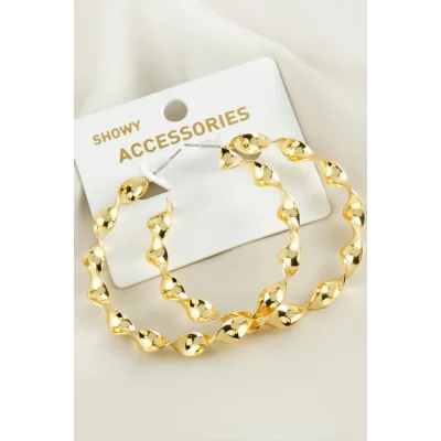  Burgulu Trend Metal Küpe