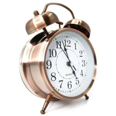 BUĞZ Büyük Boy Metal Bakır Çalar Saat