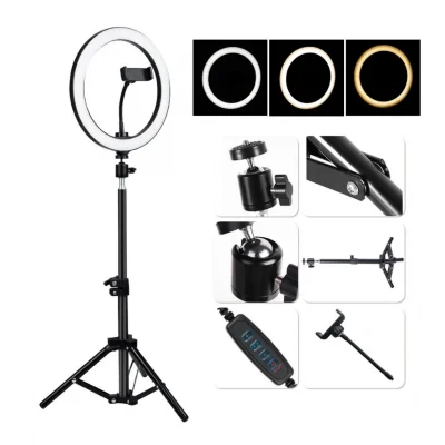 BUĞZ BX AKSESUAR 14 İNÇ SELFİE IŞIĞI 3 RENK + 2.1 METRE TRİPOD SI02