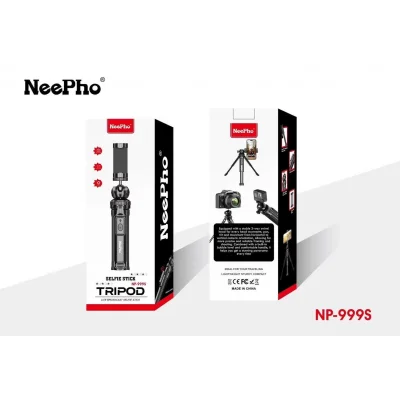 BUĞZ BX AKSESUAR NP-999S BLUETOOTH TRİPOD + SELFİE ÇUBUĞU T19