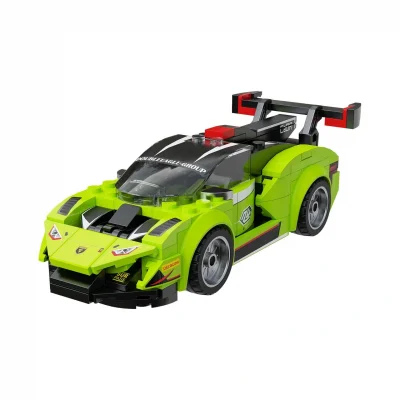 BUĞZ C55052W CADA YEŞİL SPOR ARABA 165 PARÇA BLOCK OYUNCAK