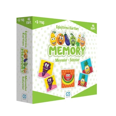  CA 5040 CA Games, Memory Meyveler Sebzeler
