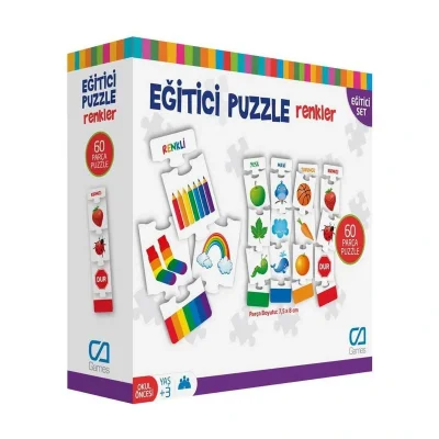 BUĞZ CA.5029 CA Games, Eğitici Puzzle Renkler