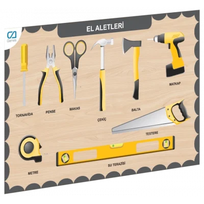  CAAHS-3210 CA GAMES AHŞAP EL ALETLERİ BUL-TAK