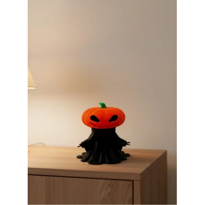 BUĞZ Cadılar Bayramı Temalı Balkabağı Figür 9cm Dekor Objesi