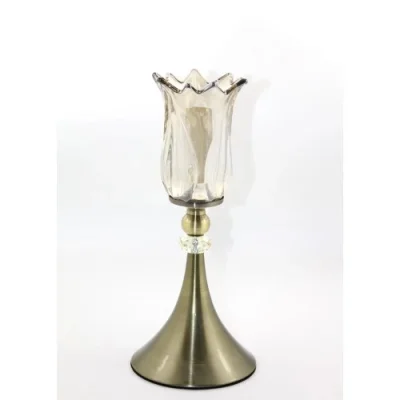  Cam Şamdan Tekli Model 2