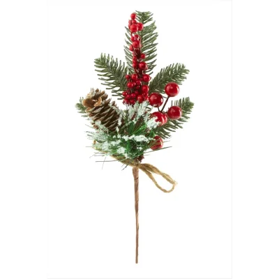 BUĞZ Çamlı Kokina Yılbaşı Süsü 31 cm