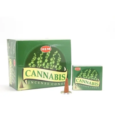  Cannabis Aromalı Konik Tütsü