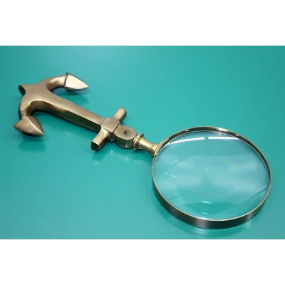 BUĞZ Çapa Tasarım Saplı Pirinç Büyüteç