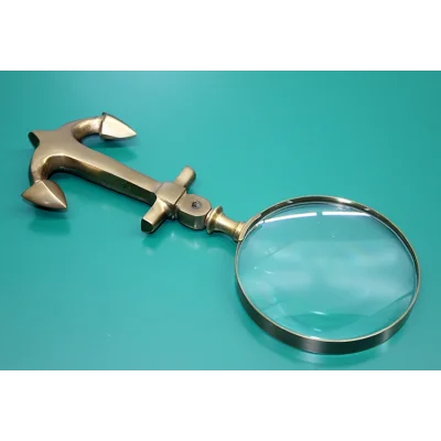 BUĞZ Çapa Tasarım Saplı Pirinç Büyüteç