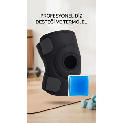 BUĞZ Çapraz Bağlı Spor Diz Korsesi Menisküs ve Destek İçin