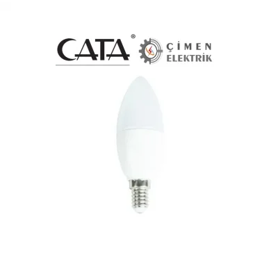 BUĞZ CATA CT 4079 7W Buji Led Ampül 3200K Gün Işığı E14 Duy