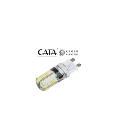 BUĞZ CATA CT 4249 3W Led Kapsül Ampul 6400K Beyaz Işık G9 Duy