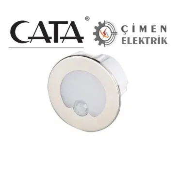 BUĞZ CATA CT 5174 1.5W Radar Sensörlü Koridor Aydınlatması 6400K Beyaz Işık