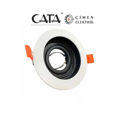 BUĞZ CATA CT 5221 Beyaz (Siyah) Spot Kasası