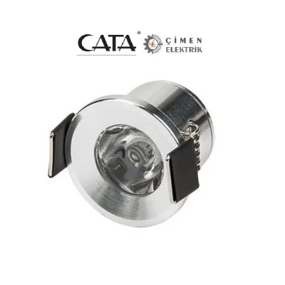  CATA CT 5270 1,5 W Yıldız Led Spot Satin Kasa 6400K Beyaz Işık