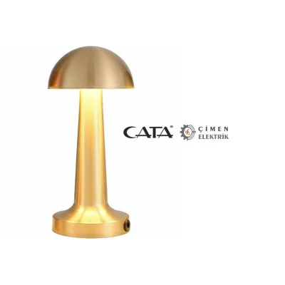 BUĞZ CATA CT 8429 Lizbon Antik Şarjlı Masa Lambası