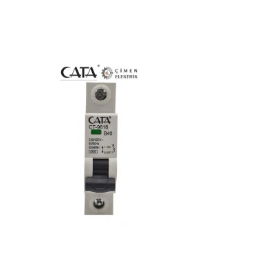  CATA CT 9616 1X40A 4.5Ka B Tipi Otomatik Sigorta