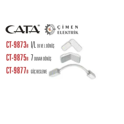  CATA CT 9877 Magnetıc Ray Ek Parçası Beyaz