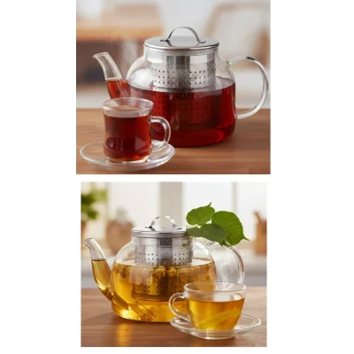 BUĞZ Çay Süzgeci Büyük Boy Paslanmaz Çelik Demlik İçi Çay Süzgeci Geniş Hacimli ve Dayanıklı