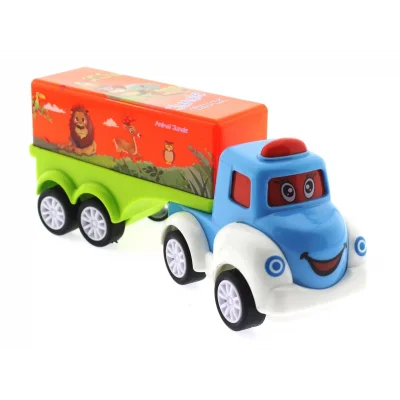  Çek Bırak Mini Sevimli Turuncu Tır