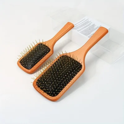 BUĞZ Çelik İğne Uçlu Bambu Tarak 25.5cm 12li Paket