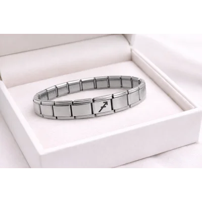 BUĞZ Çelik Nomination Bileklik Yay Burcu | Paslanmaz Çelik Burç Bilekliği | Şık ve Özgür Ruhlu Tasarım