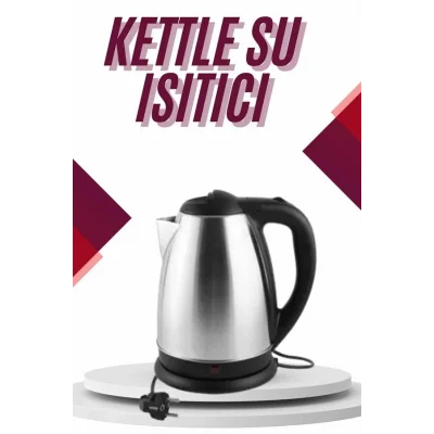 BUĞZ Çelik Su Isıtıcı Kettle Dayanıklı Paslanmaz Çelik Uzun Ömürlü - Lisinya