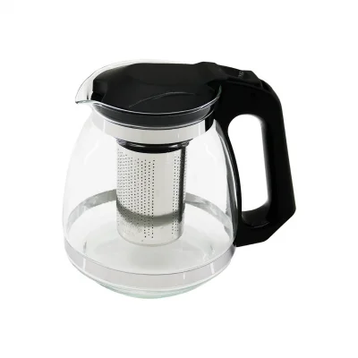 BUĞZ Çelik Süzgeçli Cam Demlik 1500ml Bx40