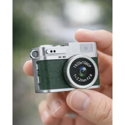 BUĞZ Cep Boy 4K Mini Kamera 1080P Video IPS Ekran Taşınabilir Dijital Kamera