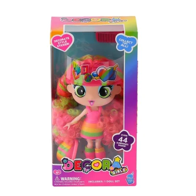 BUĞZ CEP D1019 Decora Girlz 13 cm Moda Bebek