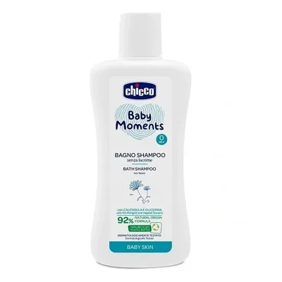 BUĞZ Chicco Baby Moments Doğal Saç ve Vücut Şampuan 200 ml