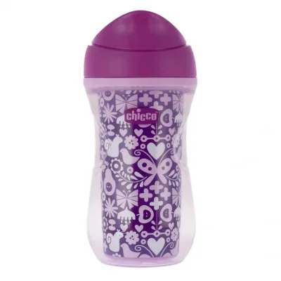 BUĞZ Chicco Isı Yalıtımlı Active Bardak 14 Ay+ 266 ml - Purple
