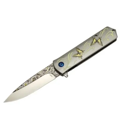 BUĞZ Chongming Cm83 Çakı Butterfly 20 Cm Manuel, Kemerlikli