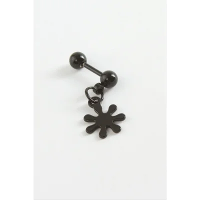 BUĞZ Çiçek Çelik Piercing 1 Adet